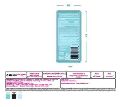 Drug Label Sea Minerals And Aloe (70006241 Lbl B Sv Lhw Antibac Sea Min And Aloe 12z Pp Sg3)